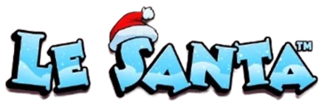 Le Santa slot logo